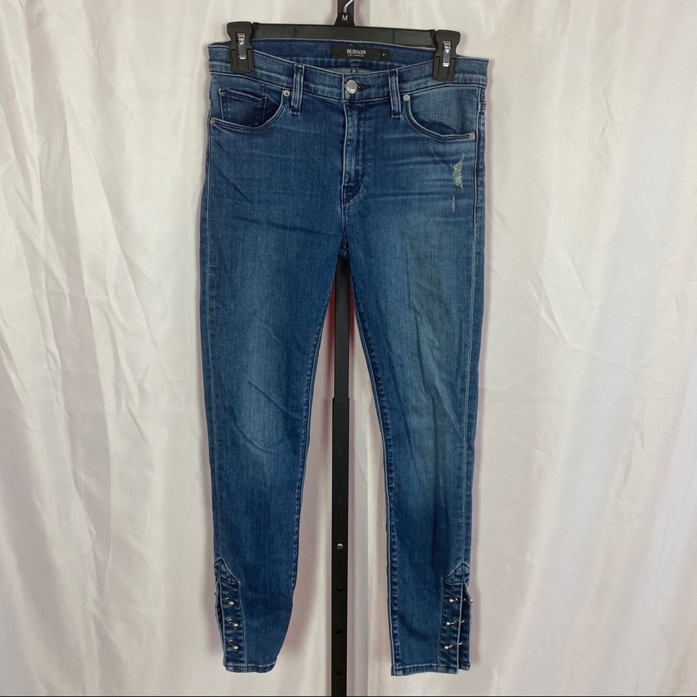 Hudson Nico Super Skinny Midrise Jeans, size 27